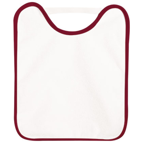 Bavețică COCO alb-roșu loto - BAVACOCBR00