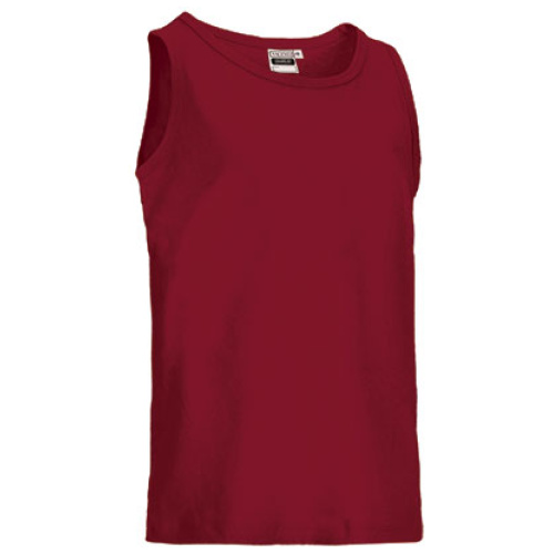 Tricou fără mâneci pentru copii CHARLIE roșu lotus - CAVACHLRJ06