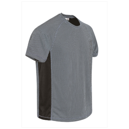 Tricou tehnic MARATHONER gri fum-negru - CAVAMARGN20