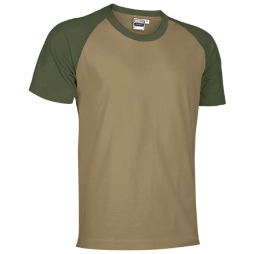 Tricou CAIMAN kamel-verde militar - CAVARGCKO24
