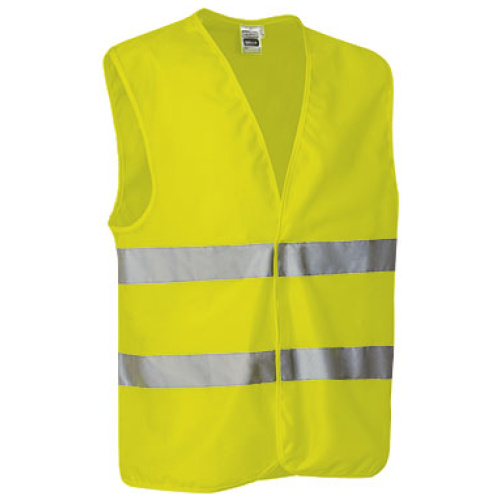 Vestă ușoară h.v. MOONLIGHT galben fluorescent - CHVAMOOAF23