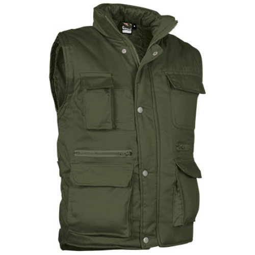 Vestă REPORTER verde militar - CHVAREPKK20