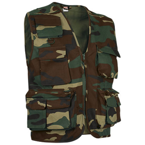 Vestă SAFARI camuflaj pixelat - CHVASAFCM25