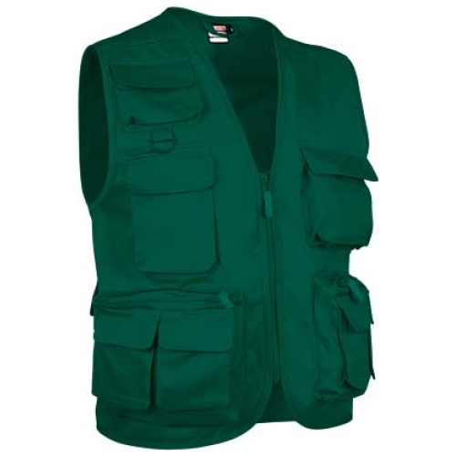Vestă SAFARI verde sticlă - CHVASAFVB25