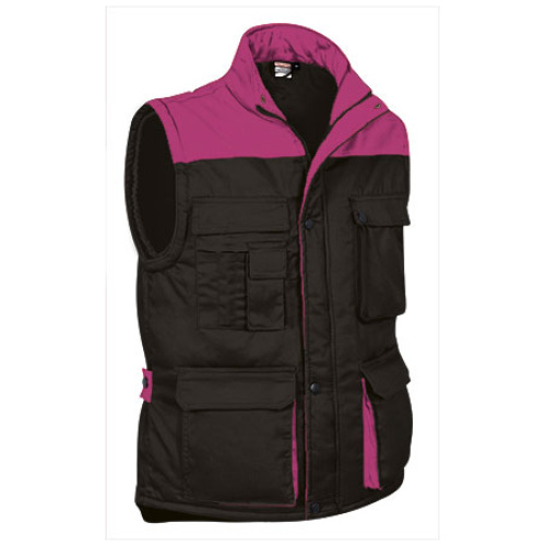 Vestă THUNDER negru-roz magenta - CHVATHUNM21
