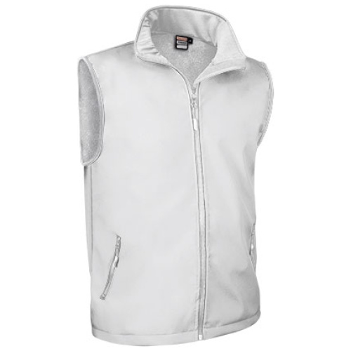 Vestă softshell TUNDRA alb - CHVATUNBL03