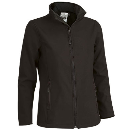 Jachetă softshell femei CECILE negru - CQVACECNG19