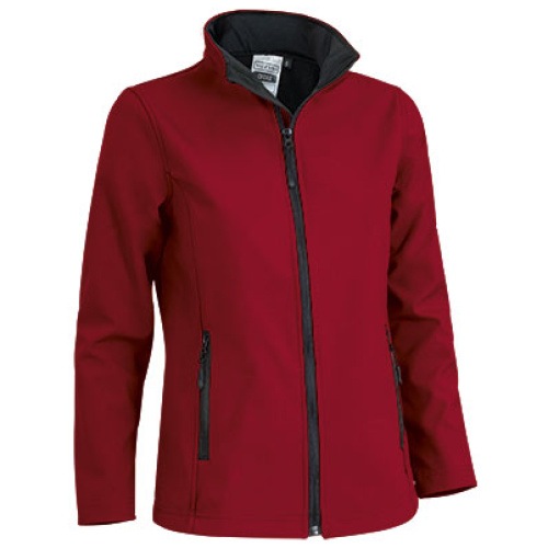 Jachetă softshell femei CECILE roșu lotus - CQVACECRJ24