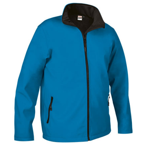 Jachetă softshell HORIZON albastru tropical - CQVAHORTP21