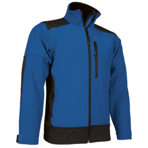 Jachetă softshell SAPONI albastru royal-negru - CQVASAPYN03