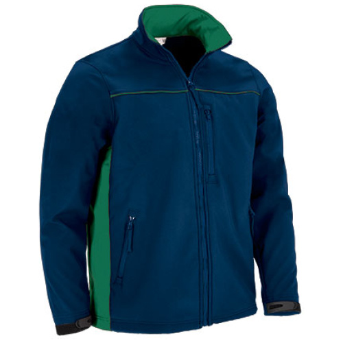 Jachetă softshell THUNDER bleumarin orion-verde kelly - CQVATHUMV20