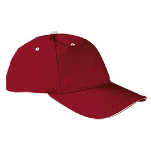 Șapcă SANDWICH roșu loto-alb - GOVASANRB01