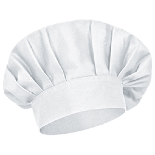 Bonetă bucătar COULANT alb - GRVACOUBL01