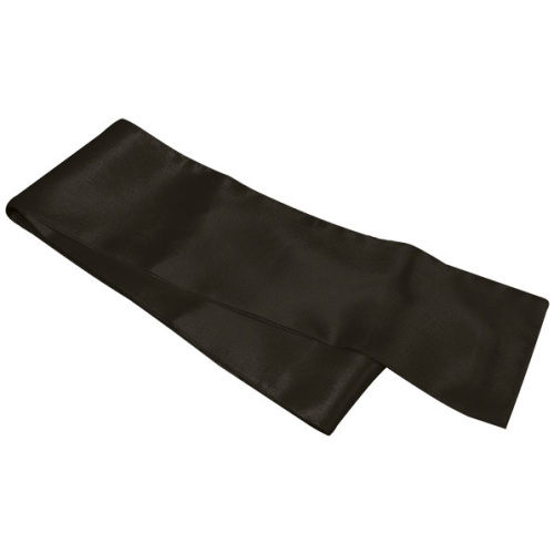 Panglică cu fundă pentru scaune WEDDING negru - LAVAWEDNG00