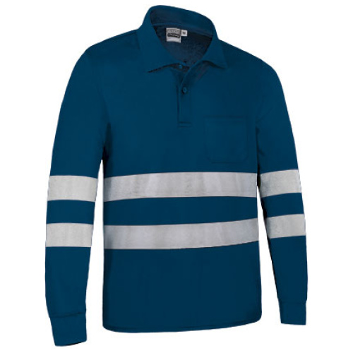 Tricou polo LONGFORD bleumarin orion - POVALONMR20