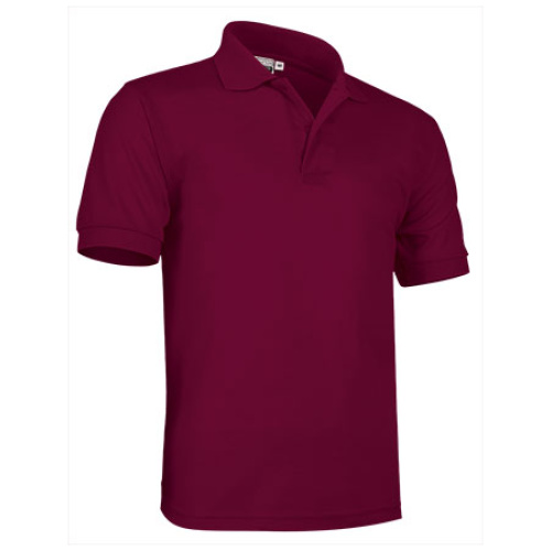 Tricou polo ULISES grena mahon - POVAMIXGT21