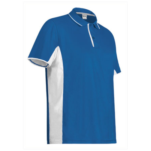 Tricou polo STRATEGY albastru royal-alb - POVASTRAB23
