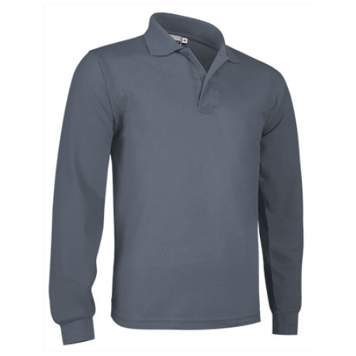 Tricou polo PREDATOR gri ciment - POVATOLGP22