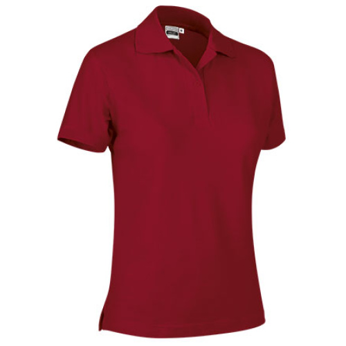 Tricou polo VALLEY roșu lotus - POVATOMRJ24