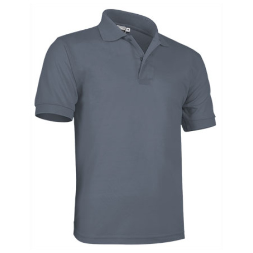 Tricou polo PATROL gri ciment - POVATOPGP23
